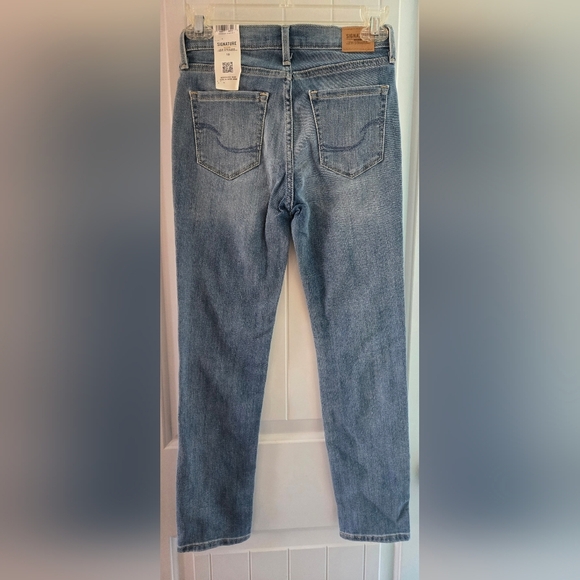 NWT Girls Signature Levi Strauss skinny jeans size 10 - Picture 5 of 6